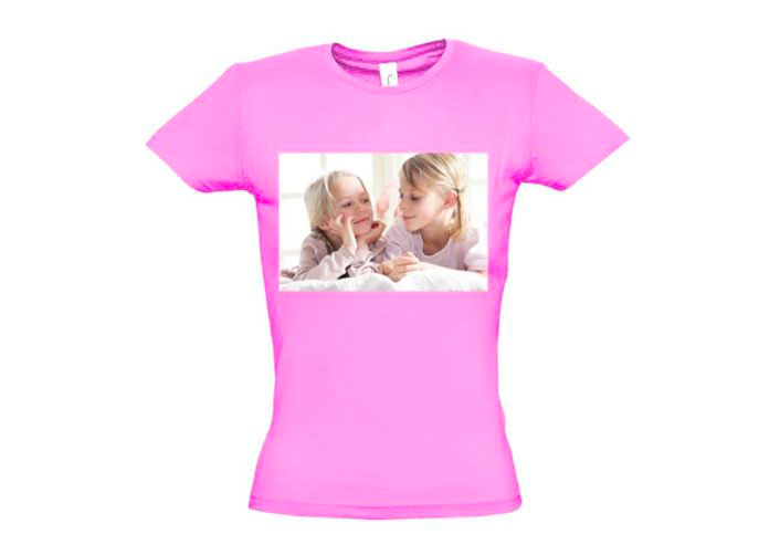 T-shirt-donna-personalizzata-in-Cotone-con-foto